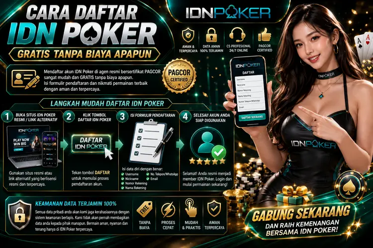 Daftar IDN Poker